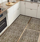 Kit 3 Tapetes Cozinha Antiderrapante Geométrico