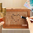 Cofre Caixa Desafio 10mil de Madeira Método Japonês