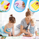Tapete Mágico de Desenho com Água 100x80cm – Brinquedo Educativo Reutilizável com Canetas Mágicas para Crianças